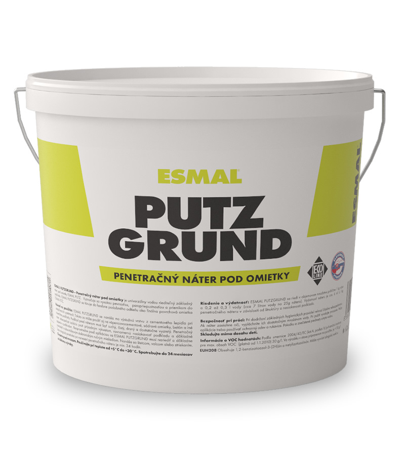 Esmal Putzgrund 5kg - penetračný náter pod omietky