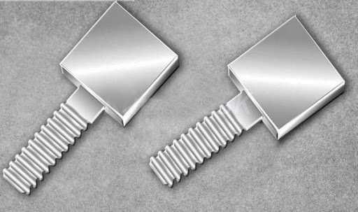 Segment rohový HL strieborný lesklý 10mm