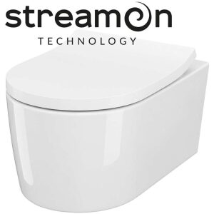 CERSANIT Inverto WC misa závesná + voľnopadajúce sedátko 52x35