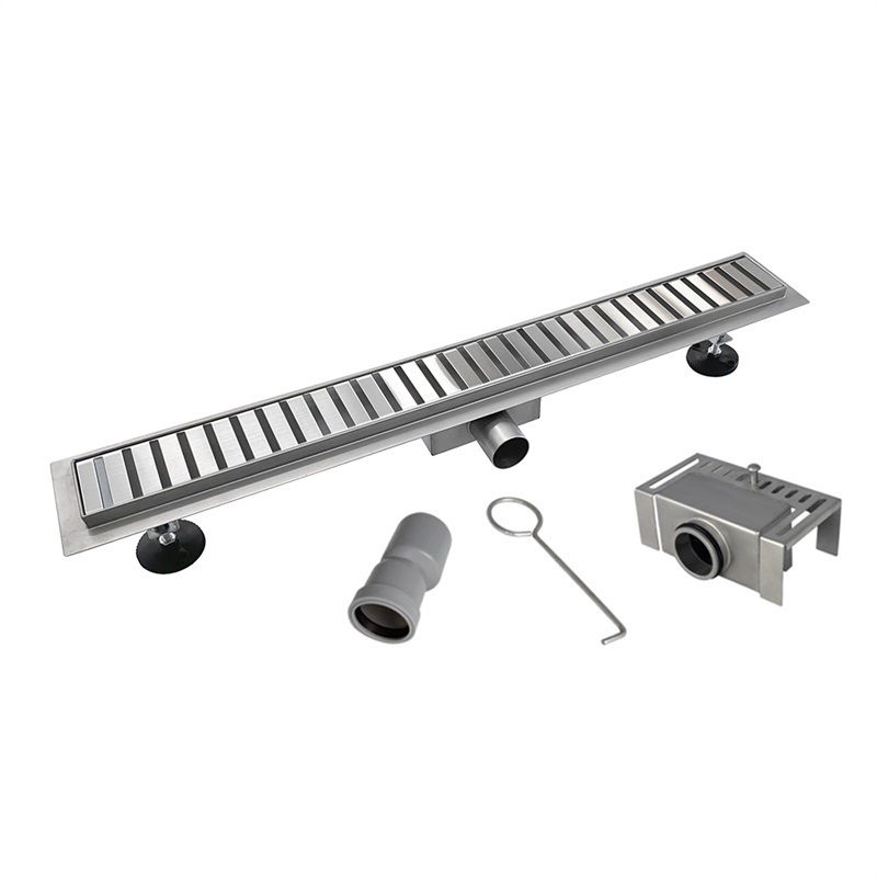 Odtokový sprchový žľab Strip s roštom