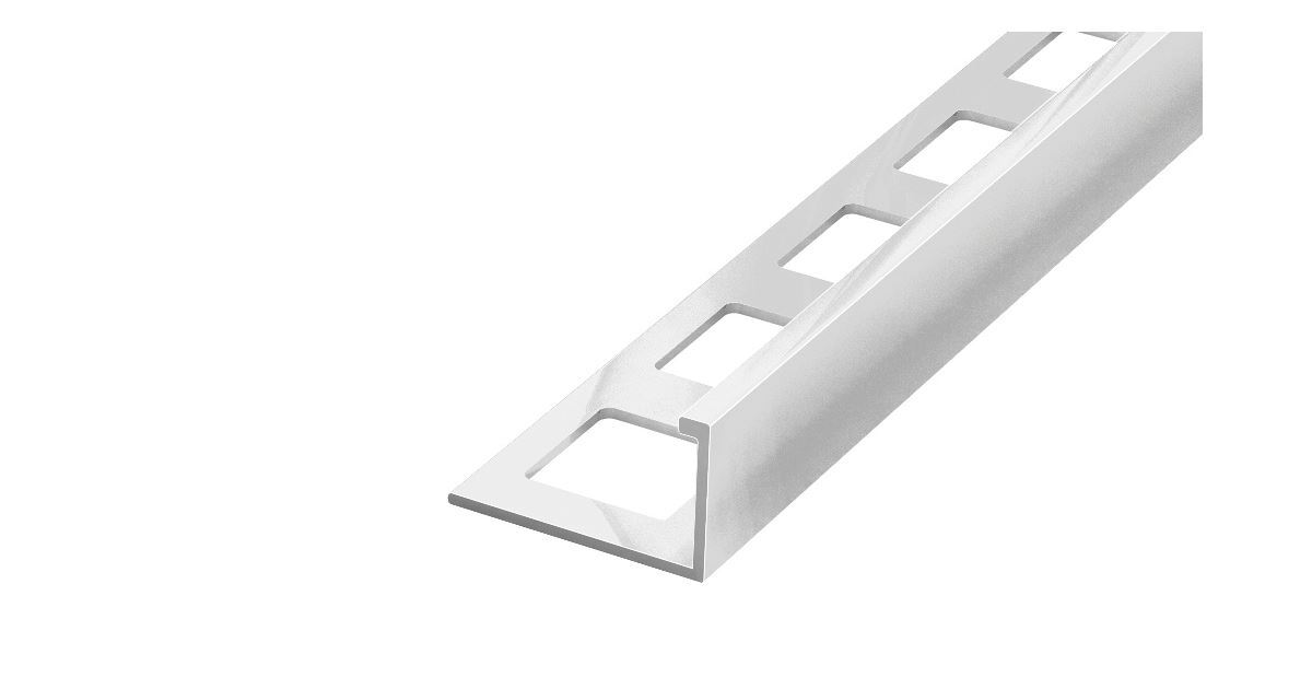 Lišta D ukončovacia 12.5mm AL-elox čierny  2.5m