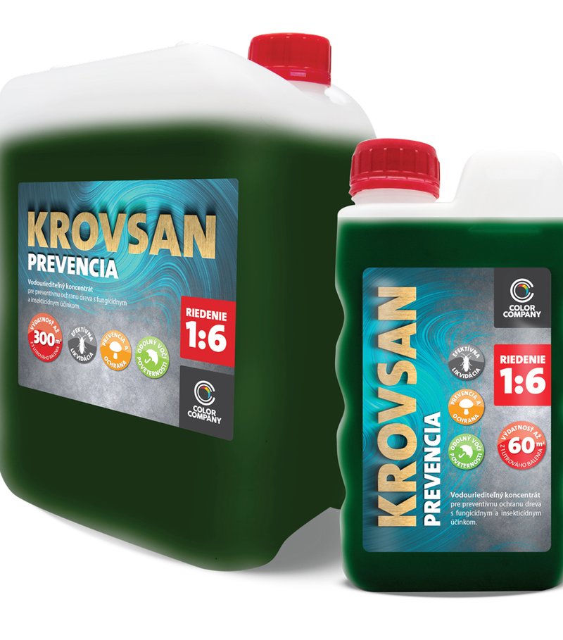 KROVSAN PREVENCIA hnedý 1l