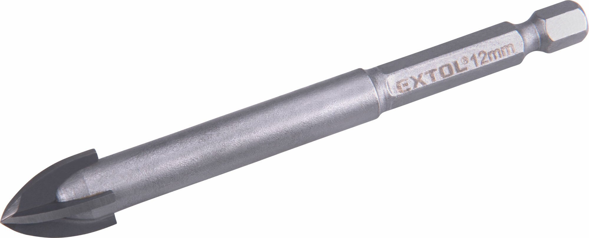 Vrták do skla 4 brit 12/90 stopka 1/4`