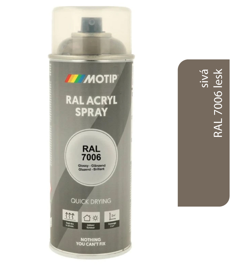 Motip Acryl RAL7006 lesk 400ml