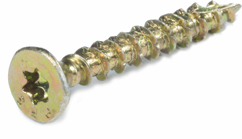 Vrut do dreva 3x40 ZH TORX zinok žltý 45ks