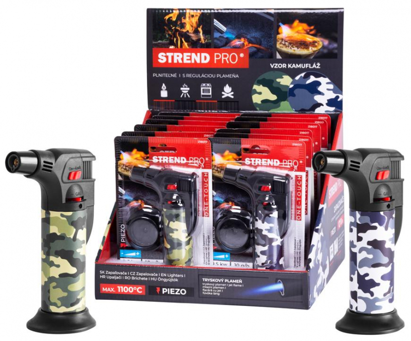 Zapaľovač Strend Pro Mini horák so stojanom