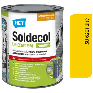 Het Soldecol Unicoat SM SU 6201 žltý 0