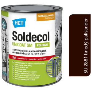 Het Soldecol Unicoat SM SU 2881 hnedý palisander 2