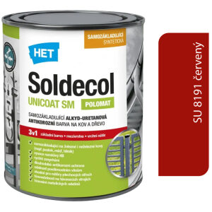 Het Soldecol Unicoat SM SU 8191 červený 0