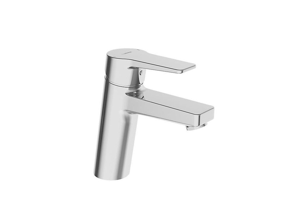 Batéria umývadlová stojanová chróm s výpusťou HANSA TWIST PP XL na plexiskle