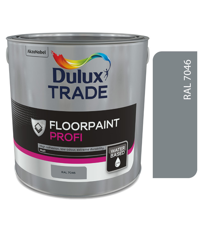 Dulux Floorpaint Profi RAL 7046 šedá 5kg