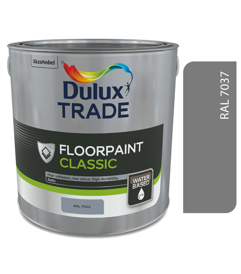 Dulux Floorpaint Classic RAL 7037 tmavošedá 6kg