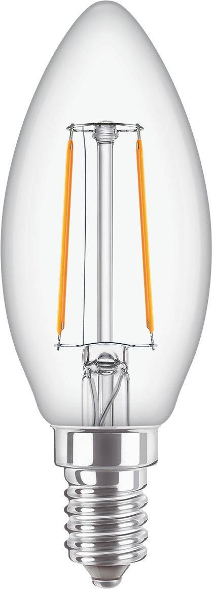 Žiarovka CorePro Led candle ND 2-25W E14 B35 827 CL