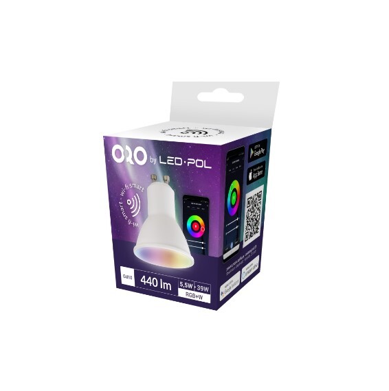 Žiarovka ORO GU10 wifi drive 5