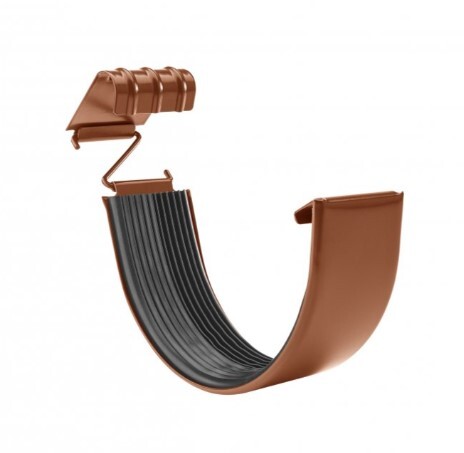 KJG Spojka strešného žlabu pozink hnedý 33