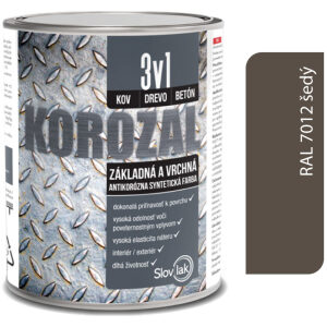 Korozal 3v1 RAL 7012 šedý 2