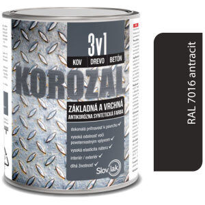 Korozal 3v1 RAL 7016 antracit 2