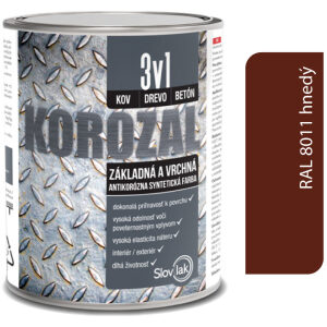 Korozal 3v1 RAL 8011 hnedý 0