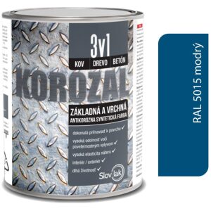 Korozal 3v1 RAL 5015 modrý 2