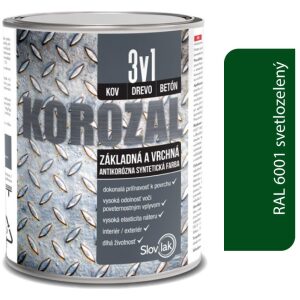 Korozal 3v1 RAL 6001 svetlozelený 2