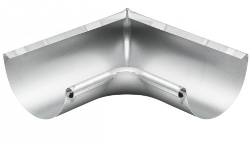 KJG Roh žľabový vnútorný pozink 33