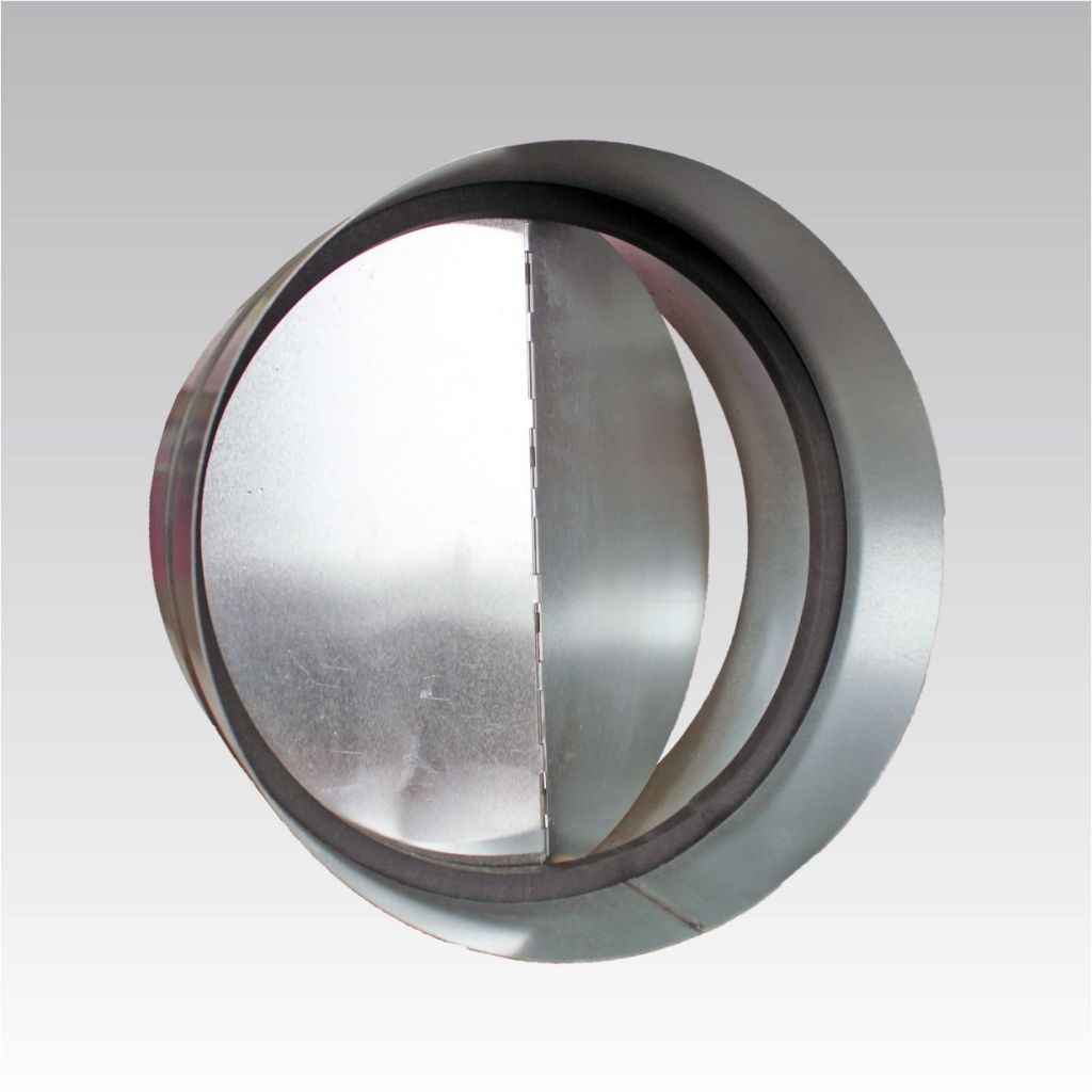 Spojka kovová s klapkou d150