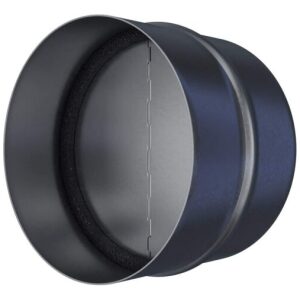 Spojka kovová s klapkou d100