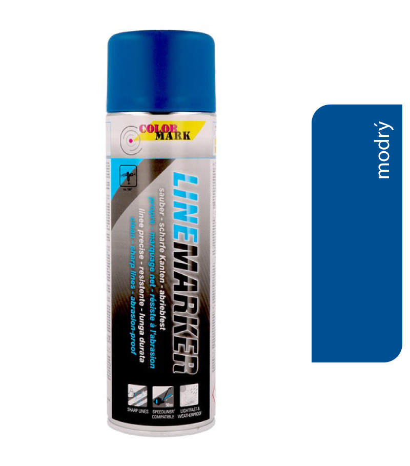 Color-Mark Linemarker modrý 500ml - značkovač