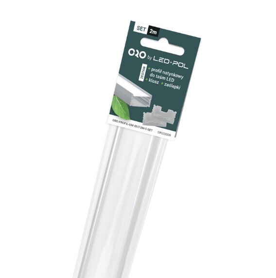 Profil Oro uni out black 2m C set