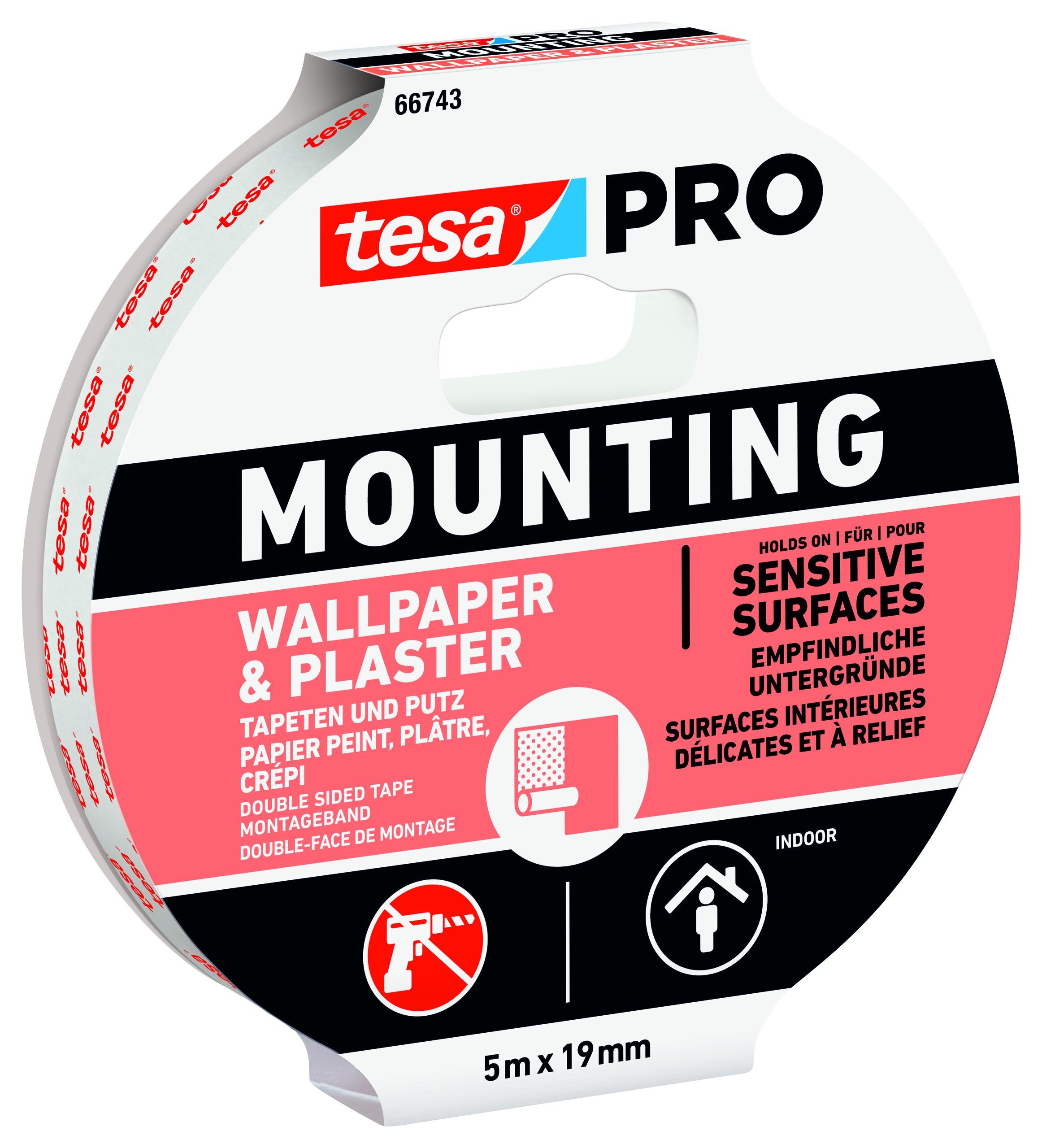 Tesa Mounting Pro 66743 páska na tapety a omietky 19mmx5m