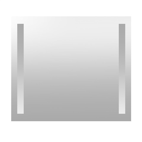 Zrkadlo 80x70cm s led osvetlením