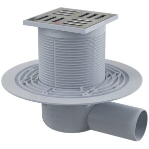 Výpusť APV101 podlahová bočná 150x105