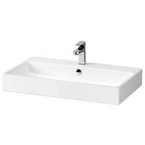 Umývadlo Nori na dosku 51x39x13.5cm bez otv.bez prepadu biele lesk