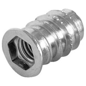 Matica závrtná D s limcom M8x22 zn