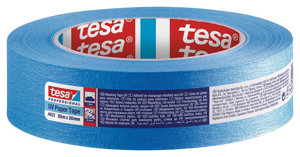 Páska maskovacia UV 7 dňová 30mm/50m modrá