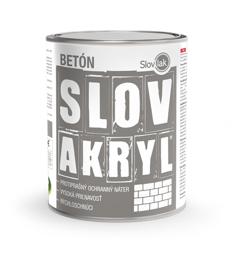 Slovakryl Betón sv.šedý 0110 5kg