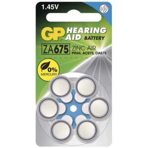 GP ZA675 Batéria do naslúchadiel 6ks