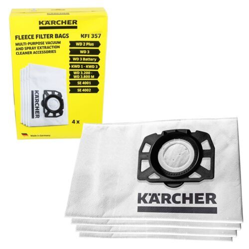Kärcher Vrecko do vysávača WD 2plus/3 4ks