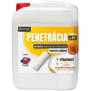 Optimal Protiplesňová Hĺbková Akrylátová Penetrácia 5l