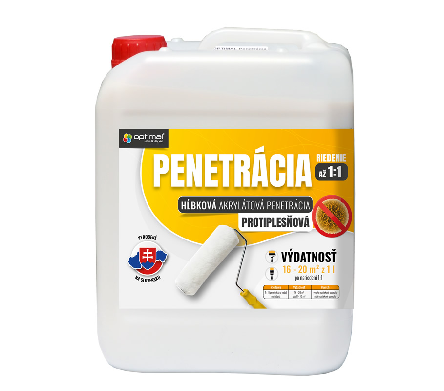 Optimal Protiplesňová Hĺbková Akrylátová Penetrácia 5l