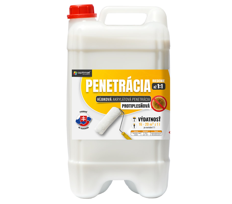 Optimal Protiplesňová Hĺbková Akrylátová Penetrácia 10l