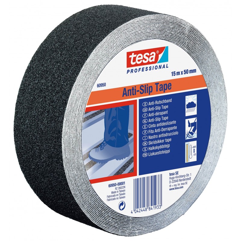 Tesa 60950 Páska protišmyková profi 50mmx15m Tesa 60950 Páska protišmyková profi 50mmx15m