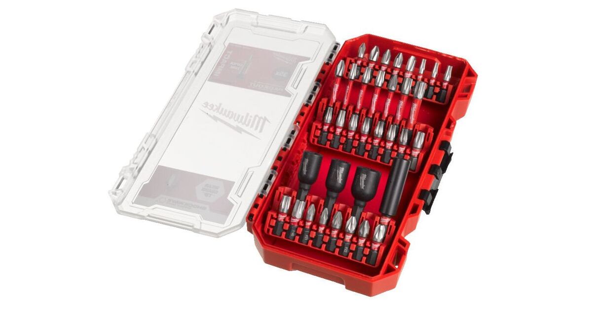 Sada bitov Milwaukee Shockwave 35-dielna