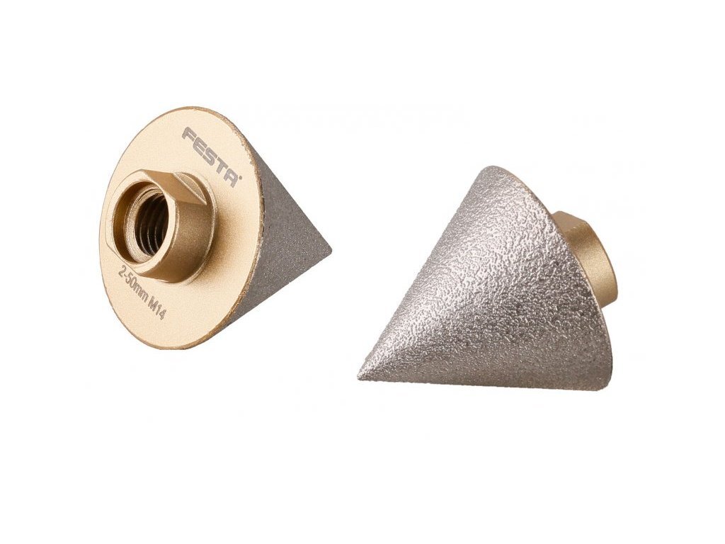 Diamantová brúsna korunka FESTA kužeľ 2-50mm M14