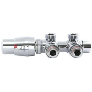 Twins set ventilov napojenie od spodu roztec 5cm