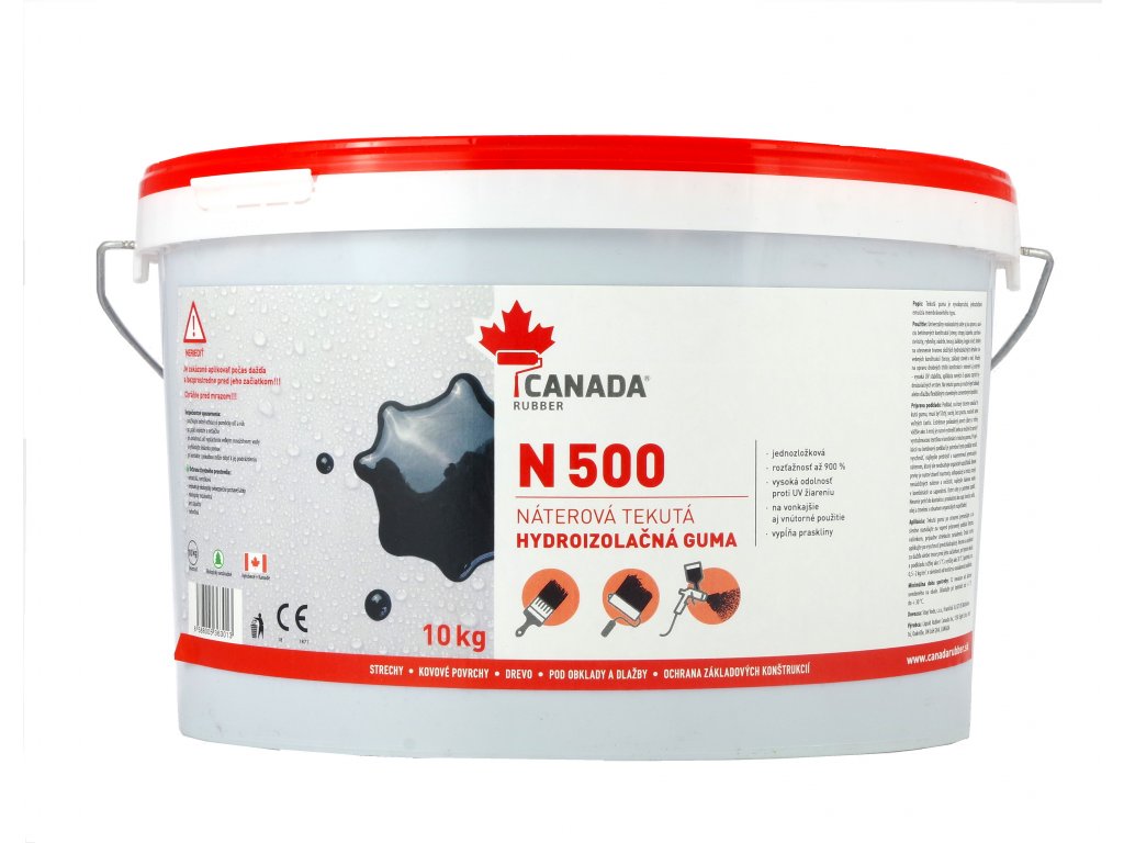 Canada Rubber N500 10kg - tekutá guma s UV ochranou