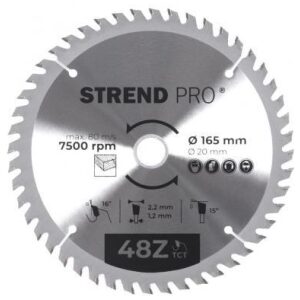 Kotúč Strend Pro TCT 165x2.2x20/16mm 48T