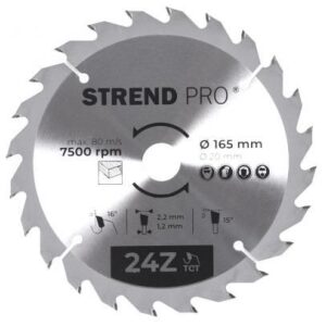 Kotúč Strend Pro TCT 165x2.2x20/16 mm 24T