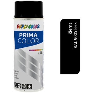 Dupli-Color Prima RAL9005 - čierna lesk 500ml
