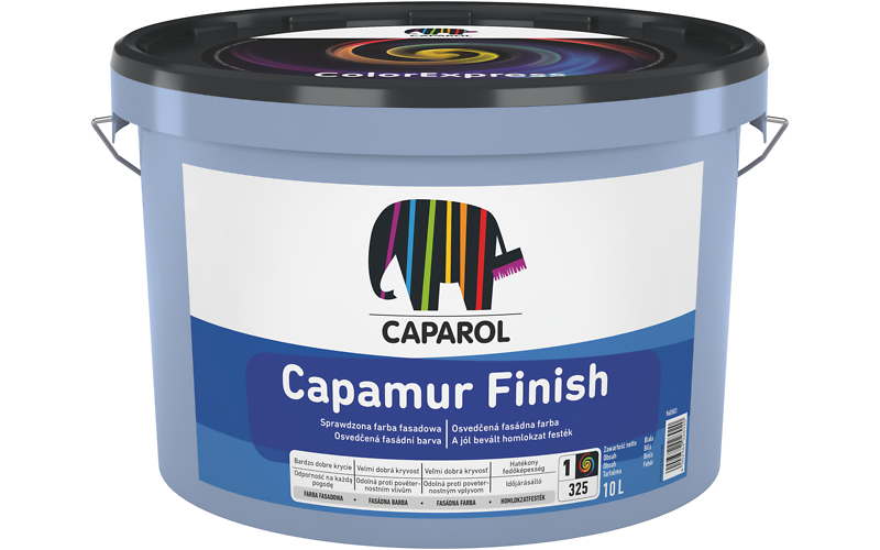 Caparol Capamur Finish B3 10l - fasádna silikónová farba